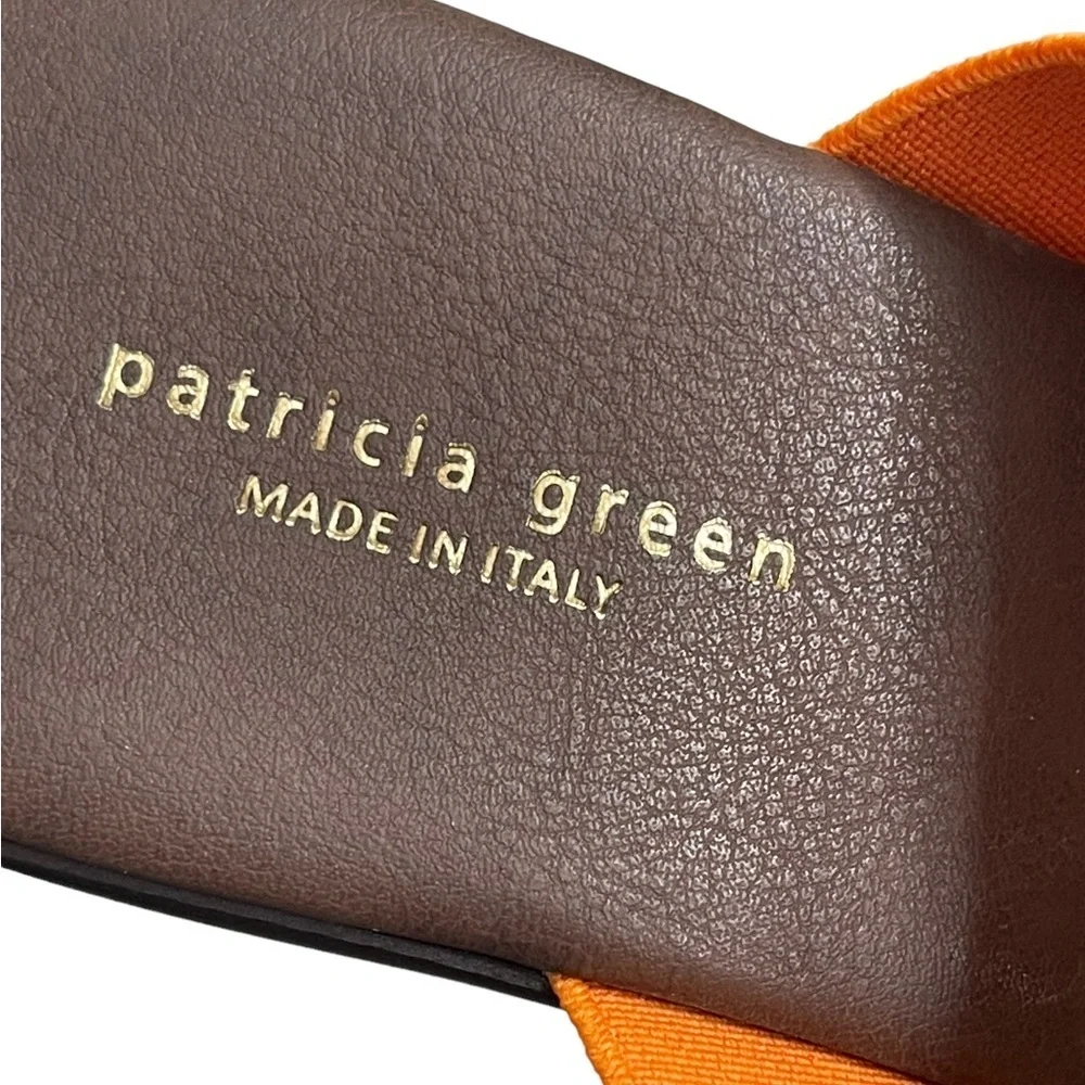Patricia‎ Green Wedge orange/brown Sandal size 38(8)